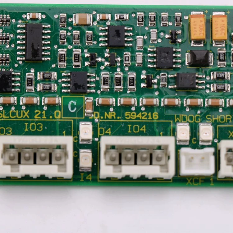 Modern 3300 5500 Passenger Elevator Parts AC Drive Function Interface Board 594216 & 594468 For Apartments Hotels Steel Material