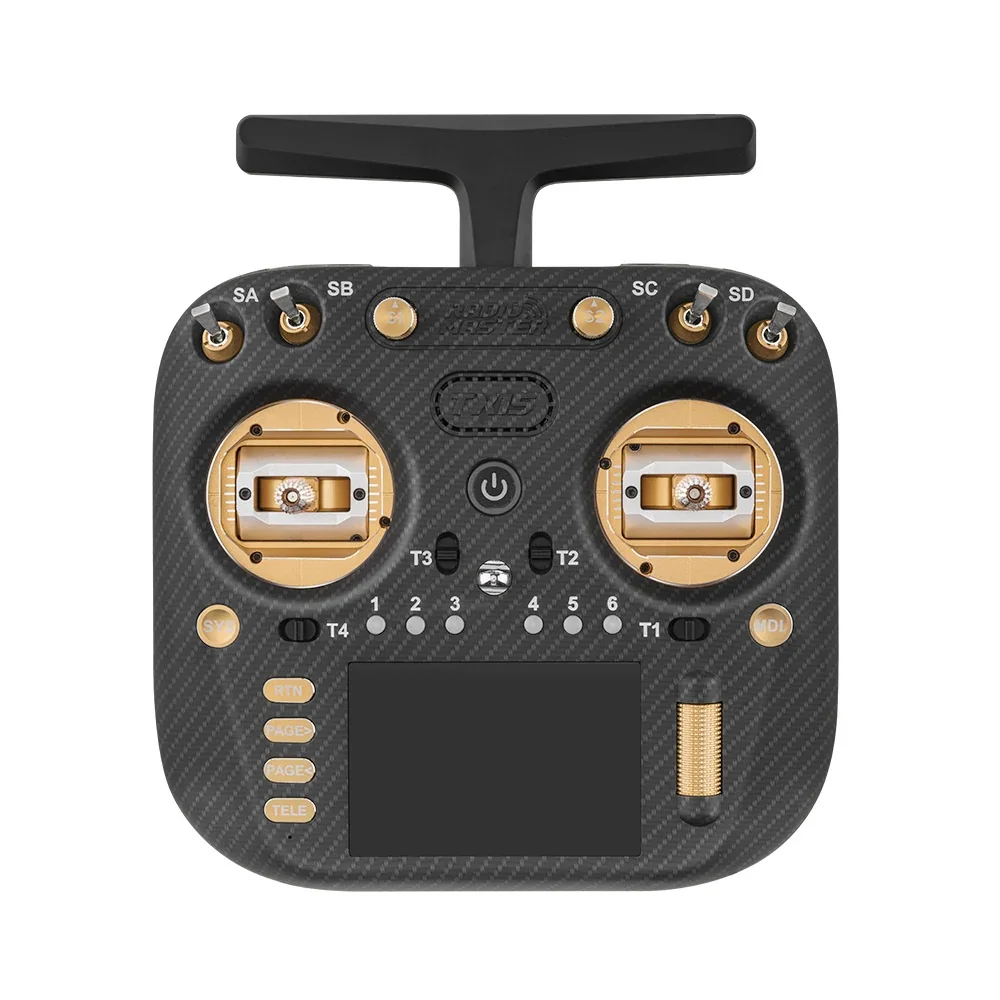 RadioMaster TX15 Max Radio Controller 3.5inch IPS Touchscreen ExpressLRS With AG02 CNC Hall Gimbal Built-in Gyro Microphone