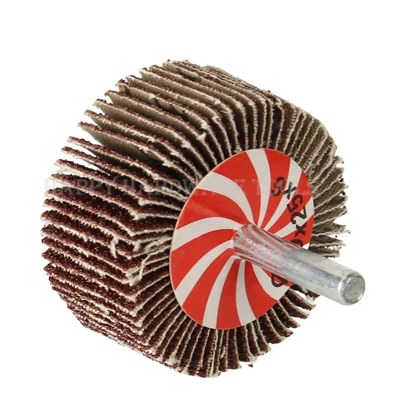 1 قطعة الصنفرة طحن عجلة برفارف أقراص الرملي القرص مجموعة مصراع إطارات لامعة لأداة دريمل الطاقة الدوارة