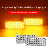 Luz Led estroboscópica de advertencia para coche, barra de luces intermitentes de 12V y 24V, lámpara de baliza para camión, luz de tráfico ámbar, barata, 2 piezas
