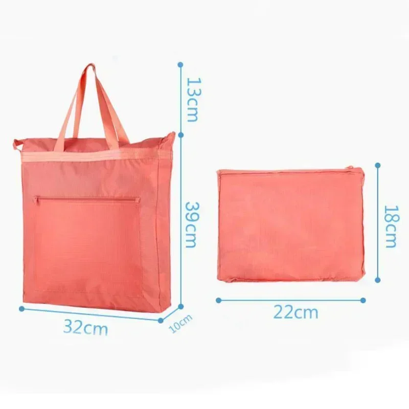 Waterproof Oxford Cloth Shopper Storage Bag Reusable Foldable Shopping Bag Tote Bag Shoulder Bag Large Capacity Washable Handbag