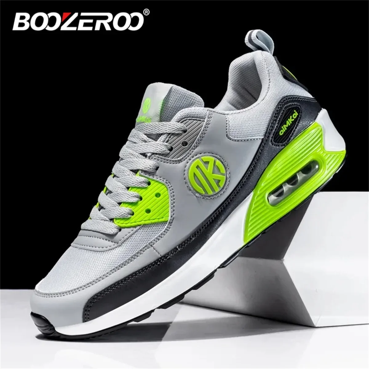 BOOZEROO Fashionable Men's Casual Sneaker Outdoor Hiking Shoes Comfortable Office Driving  Flats