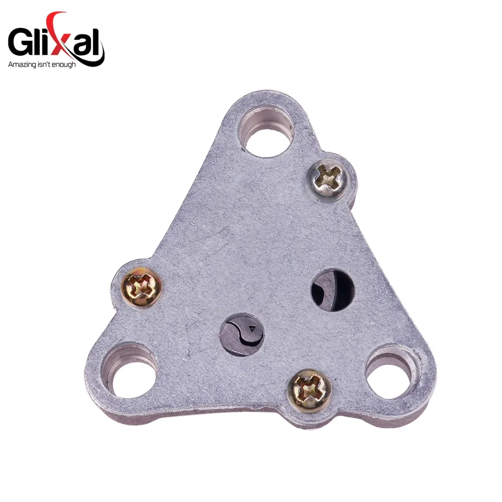 Glixal GY6 49cc 50cc Fuel Oil Pump Assembly with Fuel Pump Sprocket Gears for 139QMB 139QMA 22 tooth crankshaft