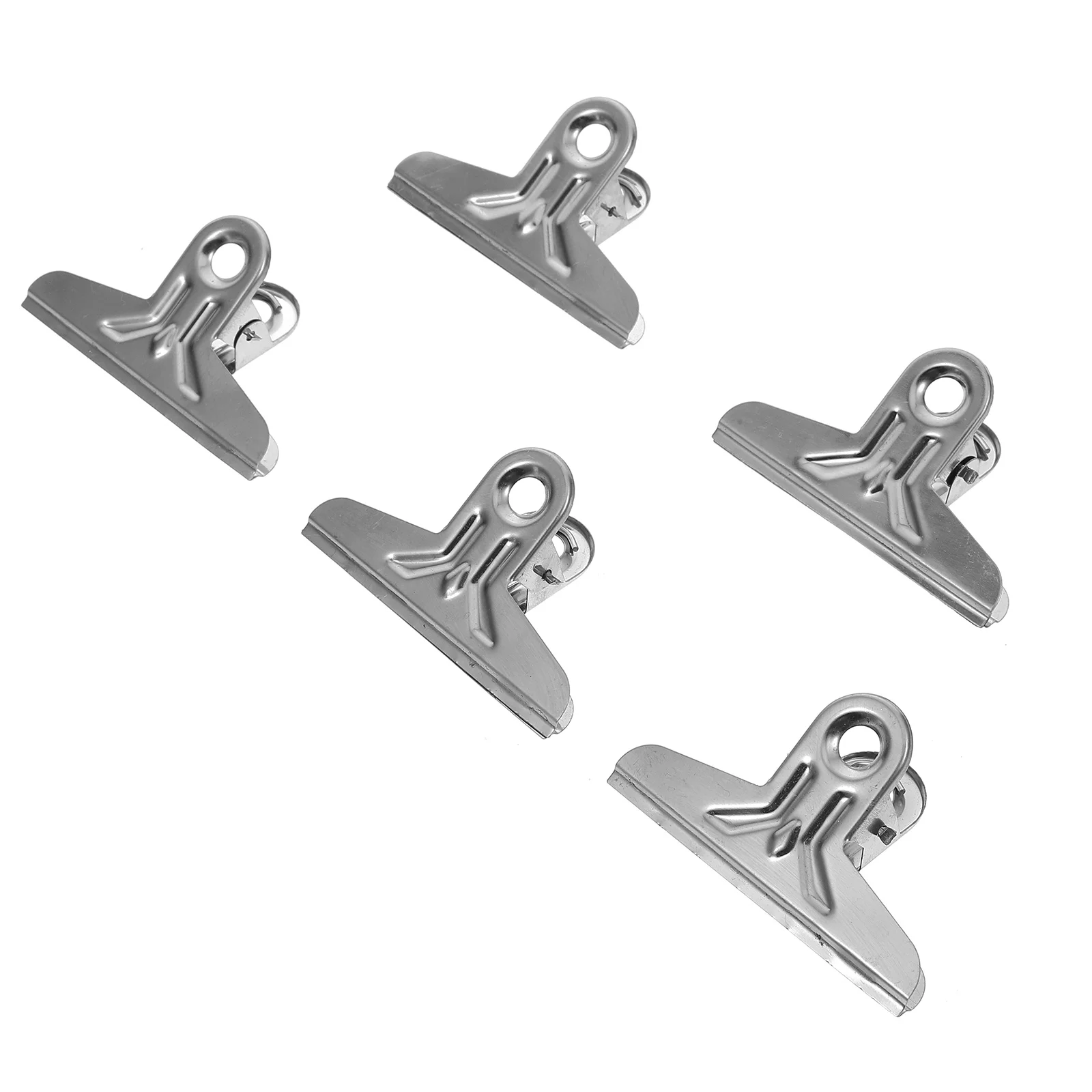 20 قطعة من مشابك الموثق المصنوعة من الفولاذ المقاوم للصدأ، مشبك صور كبير للوحة الرسم، مشبك حامل المستندات المعدنية للمكتب