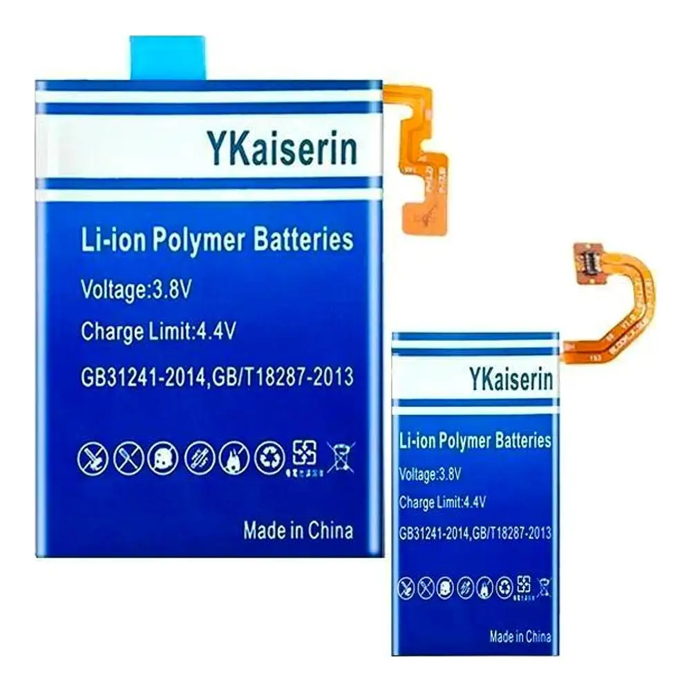 For Samsung Galaxy Z Flip 5G Mobile Phone Battery Premium Replacement High Performance 1100Mah 3200Mah EB-BF707ABY+EB-BF708ABY