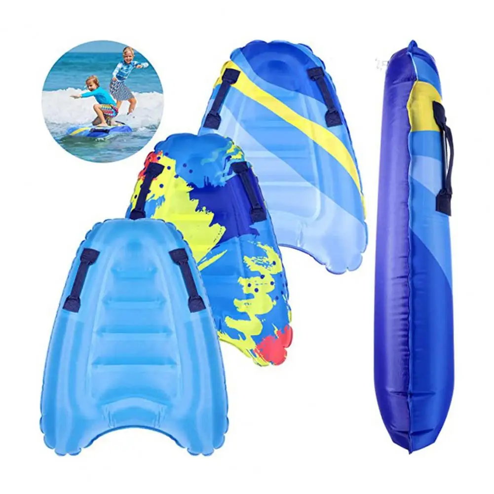 Outdoor Inflatable Surfboard Portable Bodyboard Adult Children Swimming Safe Lightweight Kickboard Sea Surfing Wakeboard