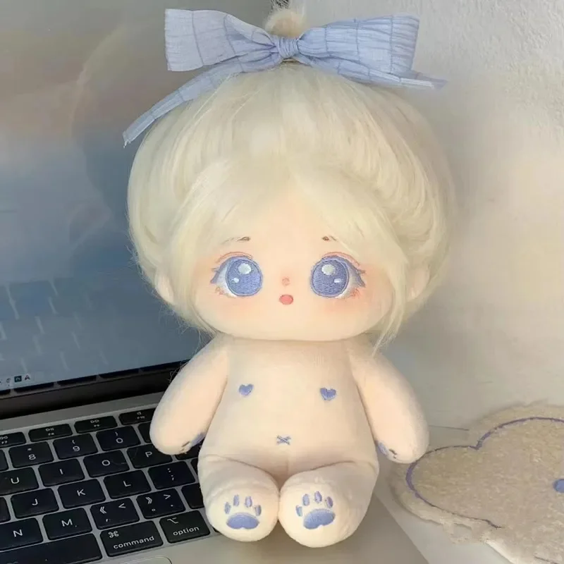 20cm Baby Doll with hair Plush Doll's Toy Dolls Accessories for our generation Korea Kpop EXO idol Dolls