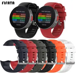 FIFATA Soft Silicone Strap For Polar Vantage V Watchband Replacement Smart Watch WristBand Wearable Device Accessories For Polar