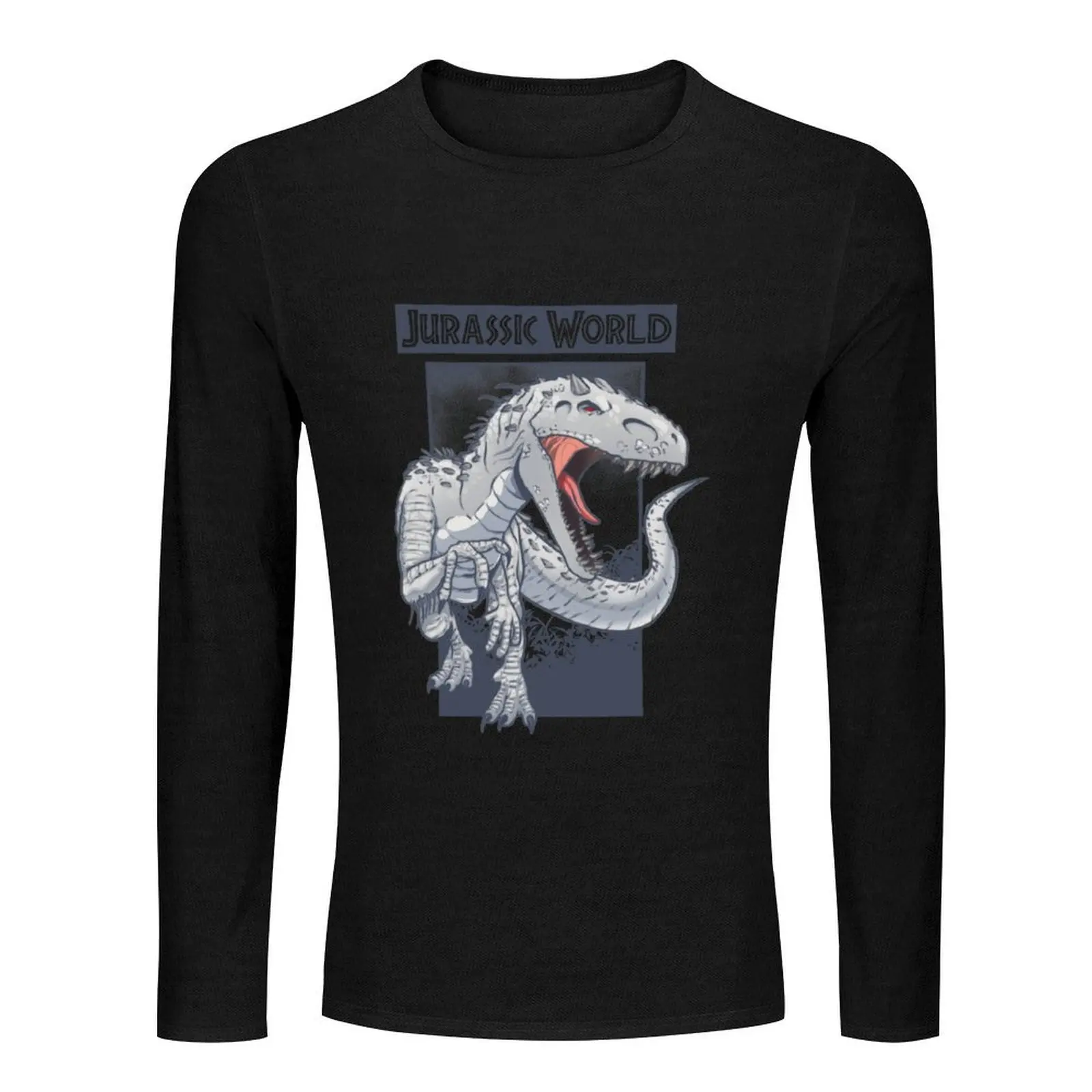 Indominus Rex Jurassic World Long T-Shirt sublime t shirt sweat shirts quick drying t-shirt big and tall t shirts for men