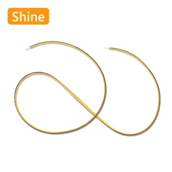 DC 3V 백색 LED 450mm COB LED 필라멘트, 레트로 에디슨 LED 전구 액세서리, LED 다이오드 유연한 필라멘트, 장식 램프 DIY 레드