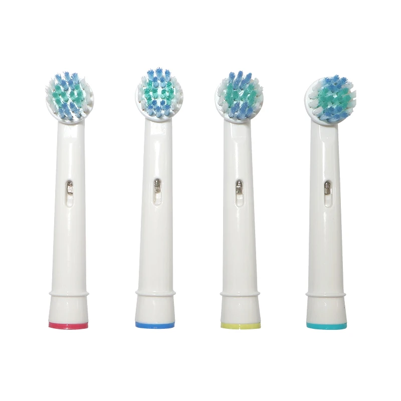 4 pcs Replacement Brush Heads For Oral-B Electric Toothbrush fit Braun Professional Care/Professional Care SmartSeries/TriZone