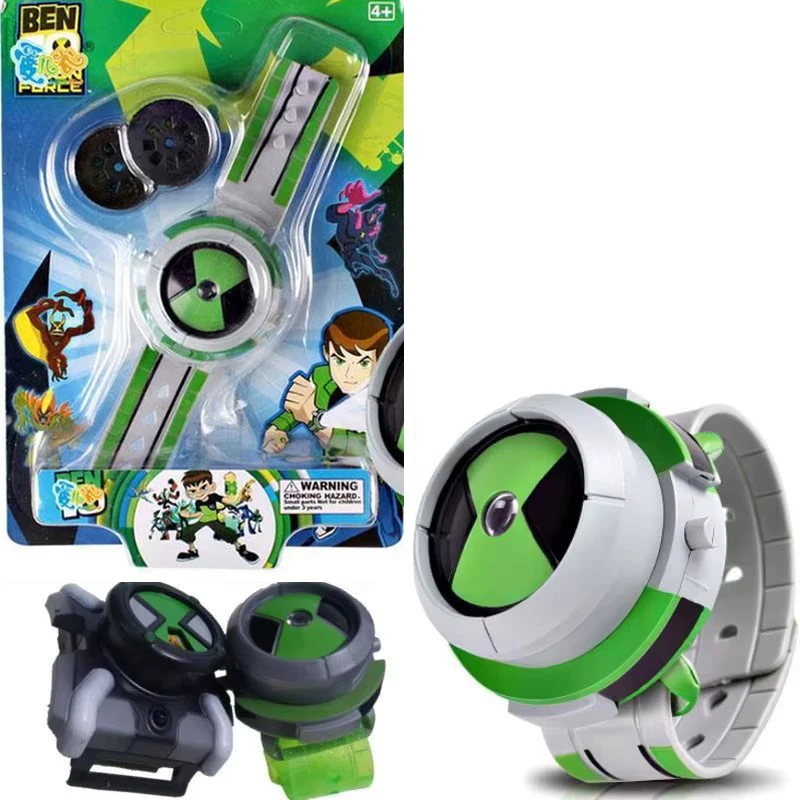 Reloj Omnitrix Ben10, Juguete Popular con Luz y Sonido, Reloj de Proyección, Regalo Sorpresa