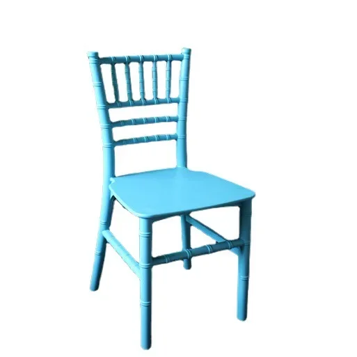 PP white plastic wedding furniture bamboo chair outdoor activity chair