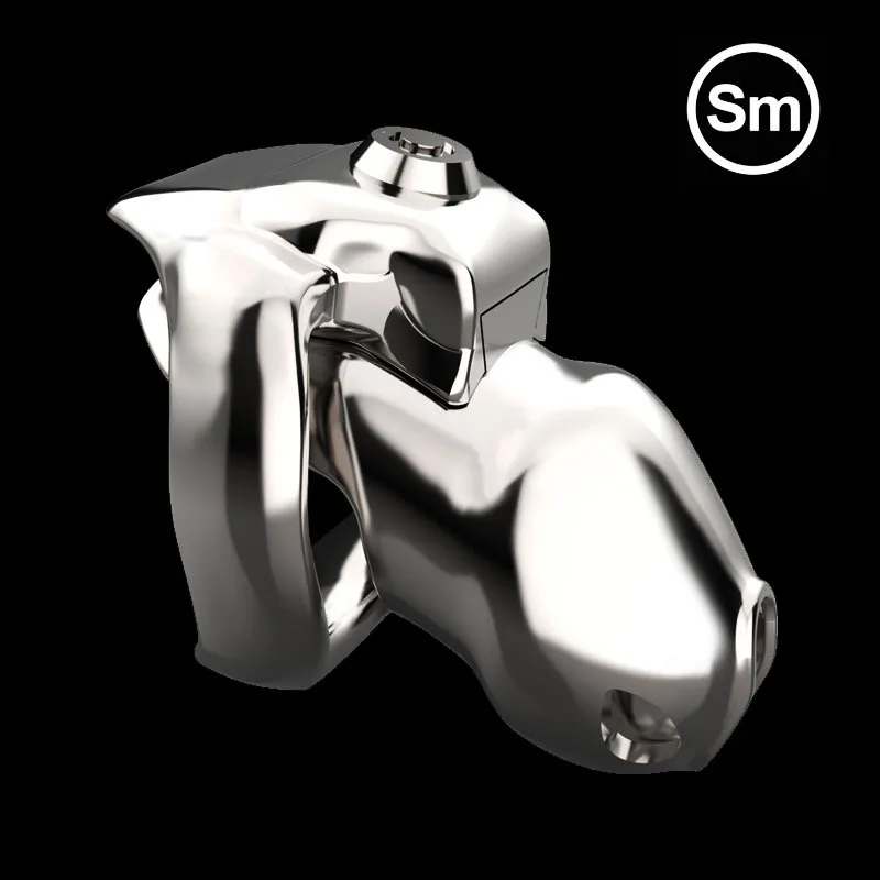 New HT V5 Cock Cage Male Penis Ring Chastity Device/Belt 316 Stainless Steel Chastity Inescapable Extreme Sex Toys For Men Gay