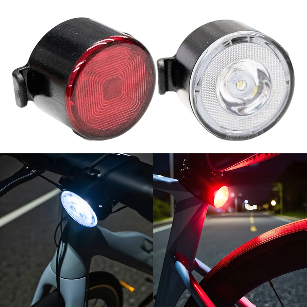 

1 Set LED Bicycle Taillight USB Rechargeable Bike Light Front Rear Lights Night Riding Safety Cycling Taillight