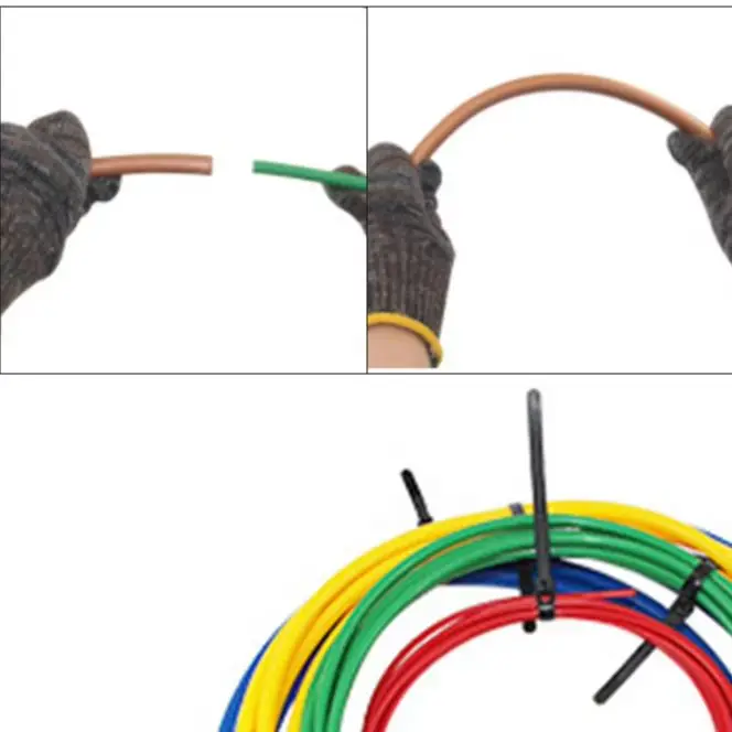 PE Plastic Copper Tube Bender Kit For Air Conditioning Pipes 4-Color Strips Multiple Sizes For Smooth Pipe Bending Workflow