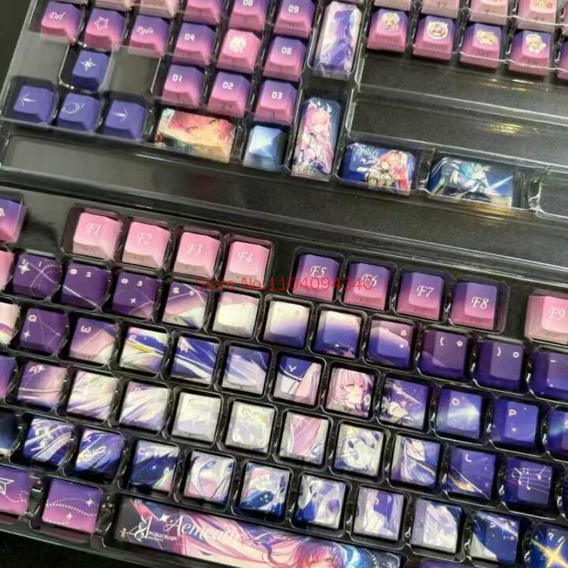 أغطية مفاتيح لعبة Wuthering Wa - مراجعة Keycaps Cherry Profile Pbt وسعره