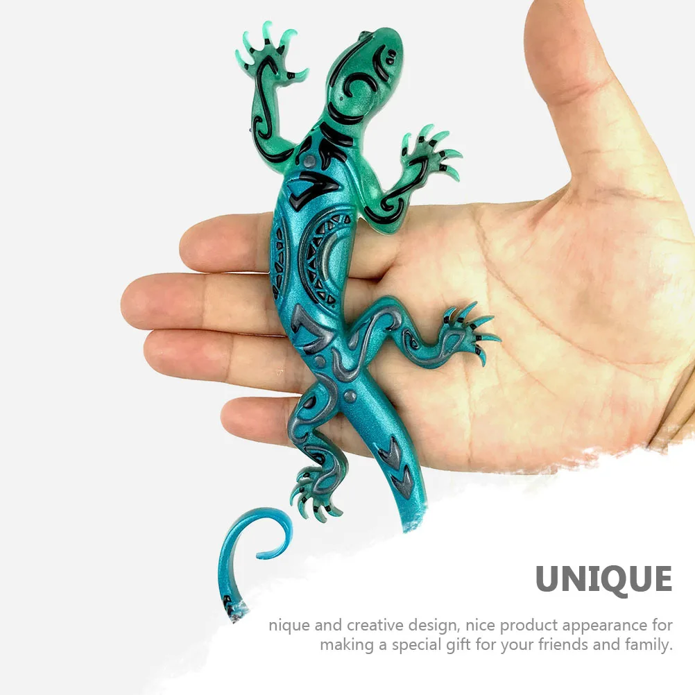 

Gecko Decoration Mold 3D Silicone Flexible Animal Epoxy DIY Pendant Molds Handicraft Wall Hanging Jewelry Accessories Parts