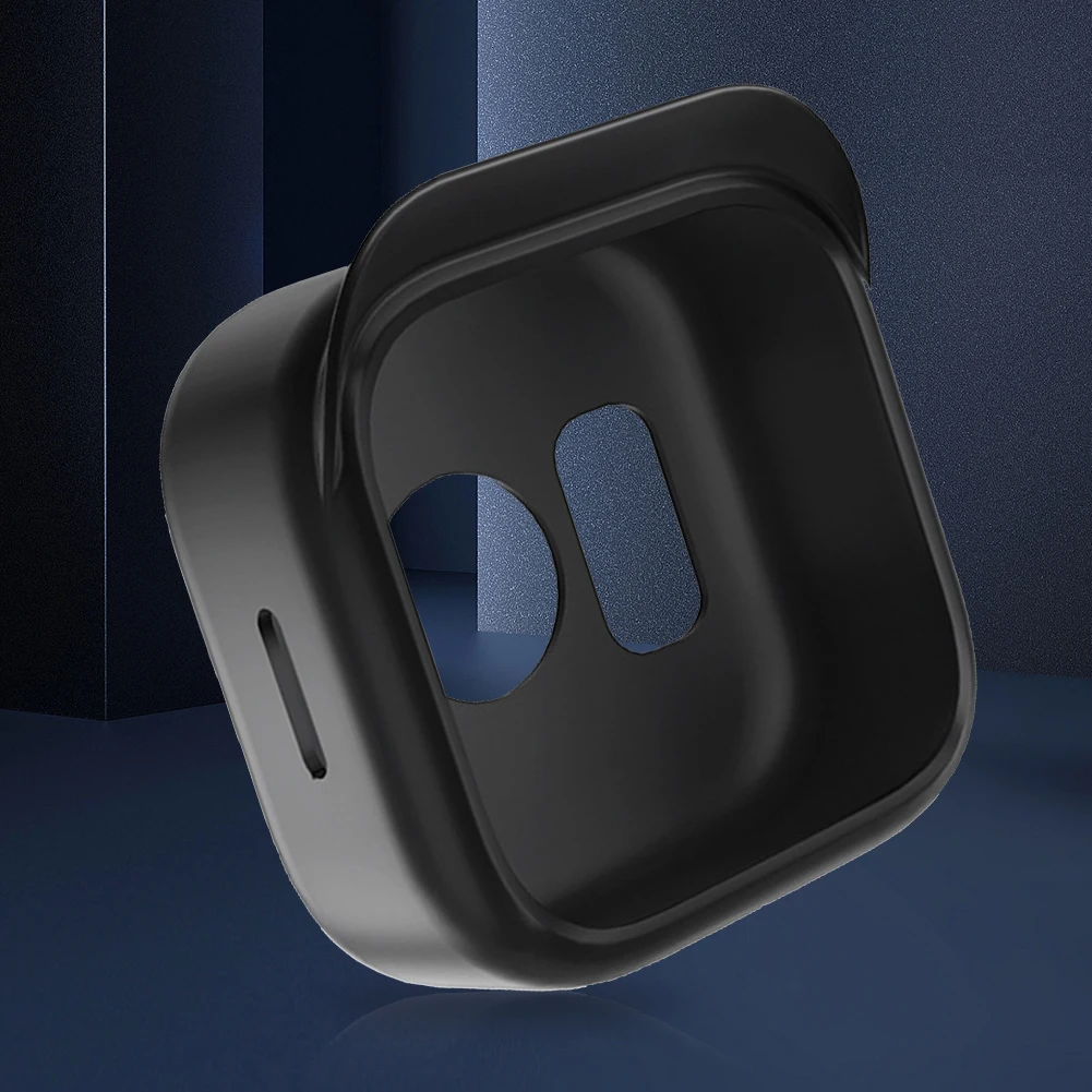 Silicone Case Cover with Hat Brim Silicone Protective Case Camera Housing Against for Blink Outdoor 4 (4th Gen)