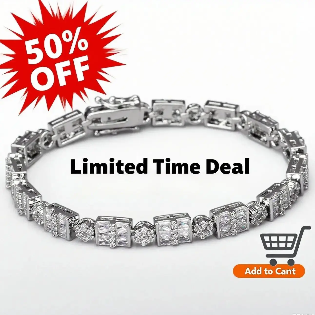 

JEWEL Exquisite Women Bangle AAA CZ Cubic Zirconia Fashion Beautiful Jewelry For Wedding Party High Quality Crystal