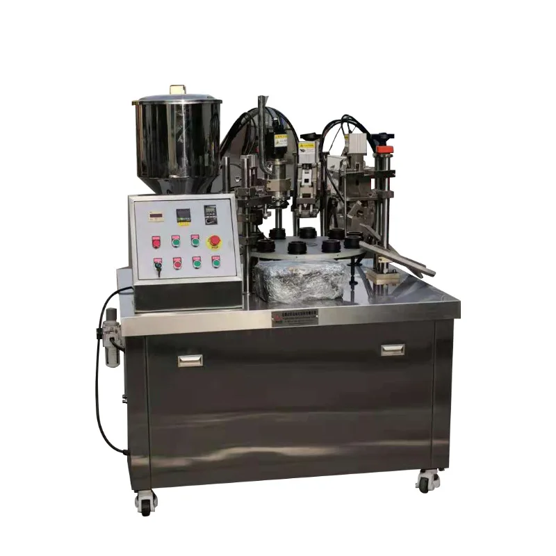 Manufacturer supplying fully automatic tube filling and sealing machines, toothpaste filling tube tail screw machines