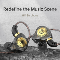 Original X7 In Ear HiFi Wired Earphone Stereo Monitor Headphones with Mic Sport Noise Cancelling Headset Music Game Bass Earbuds