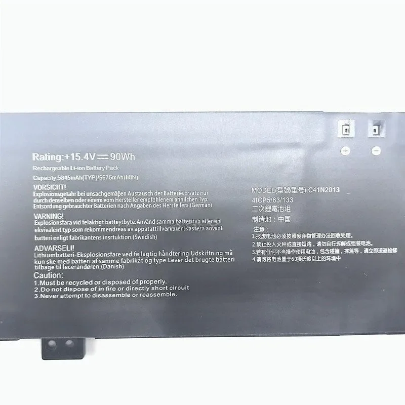 for ASUS Gunslinger Magic Blaster 5 5r 6 Plus 7 Plus C41N 2013-1 Laptop Battery