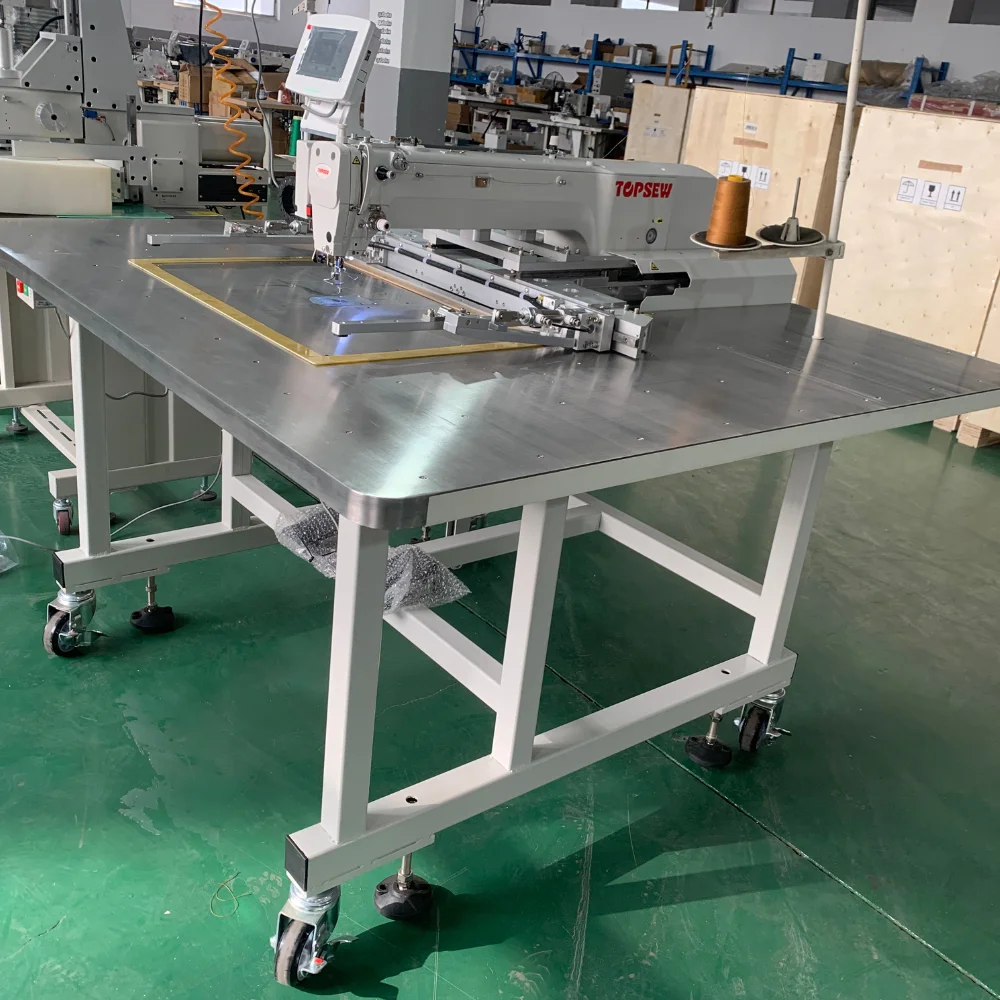 ATV&UTVHigh-Speed Automatic Flat-Bed Sewing Machine TS-6040G Programmable Computer Control Durable Iron Material Topsew 50,000 S