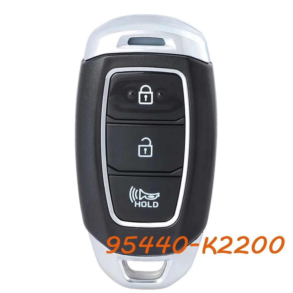 KEYECU 95440-K2400 Chiave A Distanza Intelligente Fob per Hyundai Venue 2020 2021 2022 2023 2024 95440-K2410 433 MHz