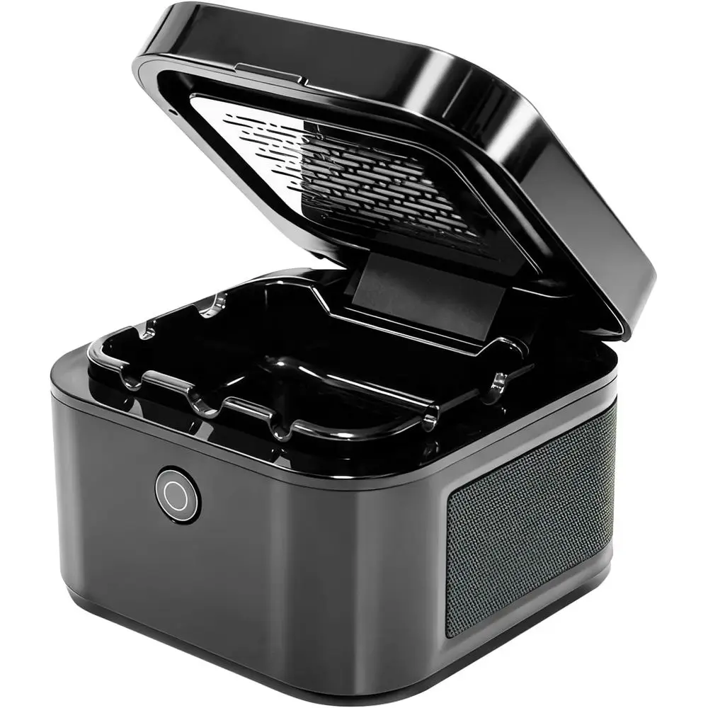 

Многофункциональная бездымная пепельница с HEPA-фильтром, перезаряжаемый очиститель воздуха от сигаретного дыма, портативная пепельница для использования в помещении