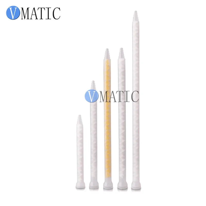 Free Shipping 20Pcs Disposable Nozzles Static Mixer Ab Glue Dispenser Spray Plastic Epoxy Mixing Nozzle