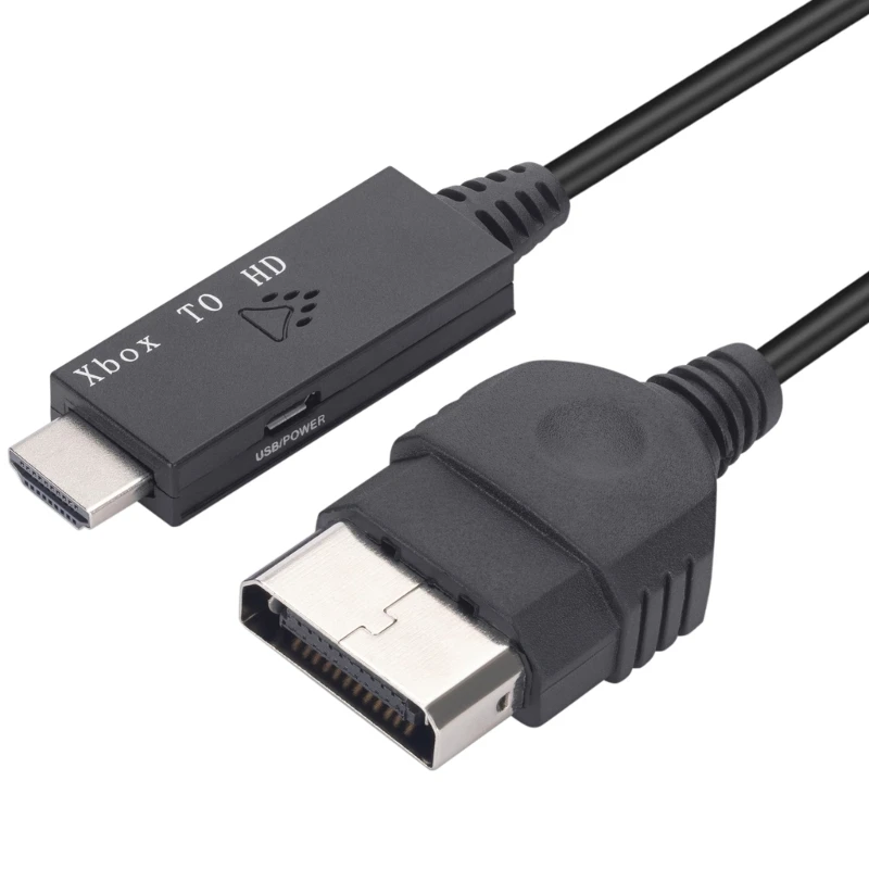 Y1UB for  to HDMI-compatible Converter Cord Wire 1080i 720p 480p Original AV Cable Adapter for All Classic Console Models