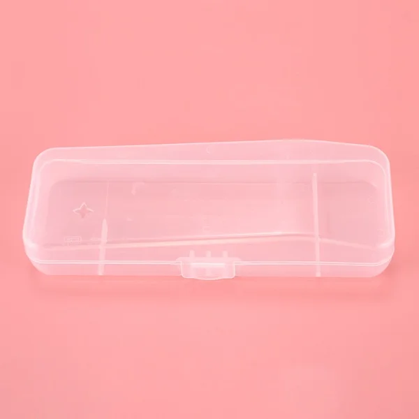 Travel Double Edge Razor Storage Box Men Shaver Case Razor Accessories Transparent Razor Holder Storage Travel Plastic Case