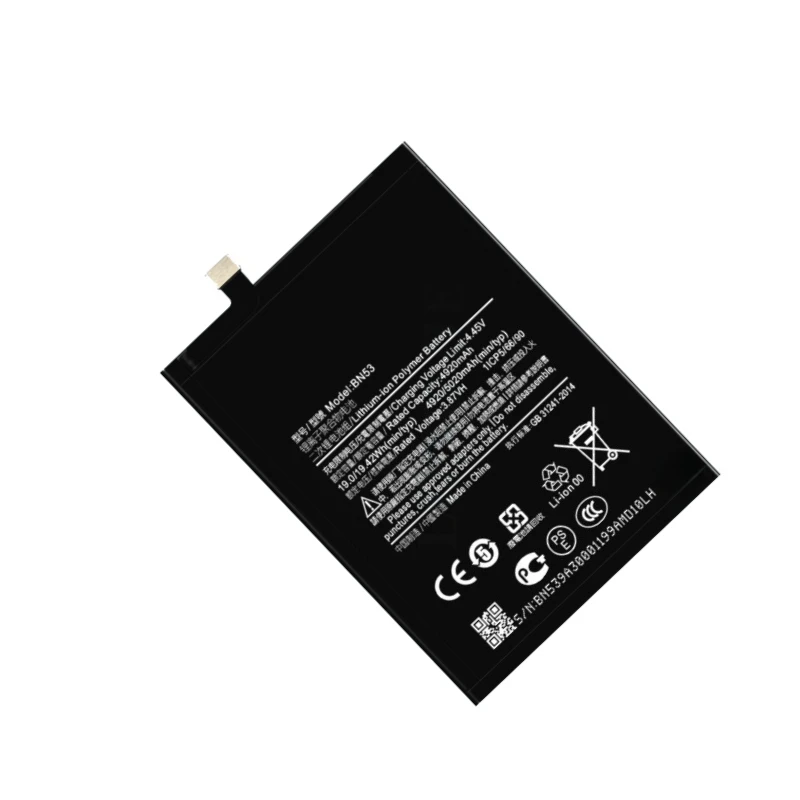 Nova bateria de celular bn53 5020mah para xiaomi redmi note 9 pro poco m2 pro baterias de telefone + ferramentas