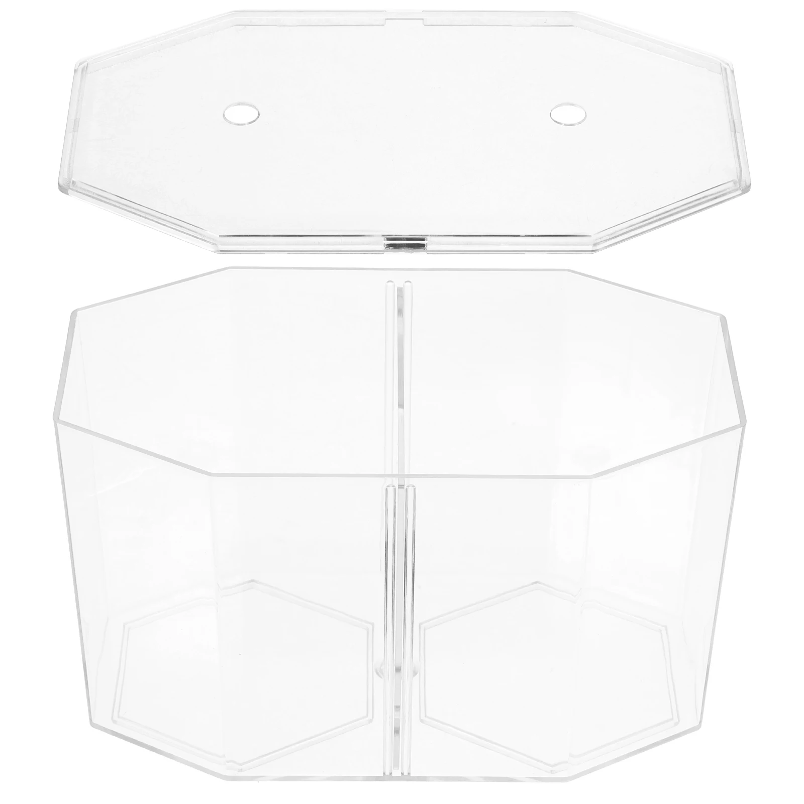 

Betta Tank Isolation Box Acrylic Breeder for Small Fish Transparent Divider Goldfish Aquarium Safe Material Easy Installation