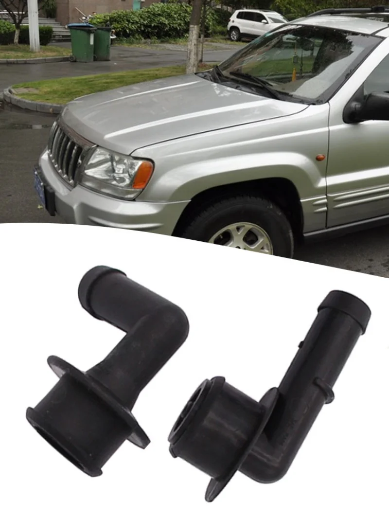 PCV CCV Vent Valve Elbows & Grommets 53013360AA Replace Black Car Accessories for 2000-2004 JEEP GRAND CHEROKEE (WJ) 4.0L ENGINE