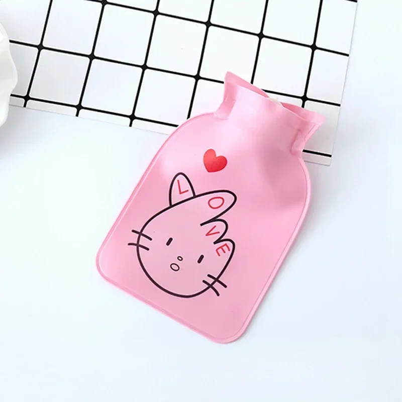 Cute Cartoon Hot Water Bottle Hot Water Warmer Screw Portable Hand Warmer Water-filling Hot-water Bag Home Warming Product images - 6