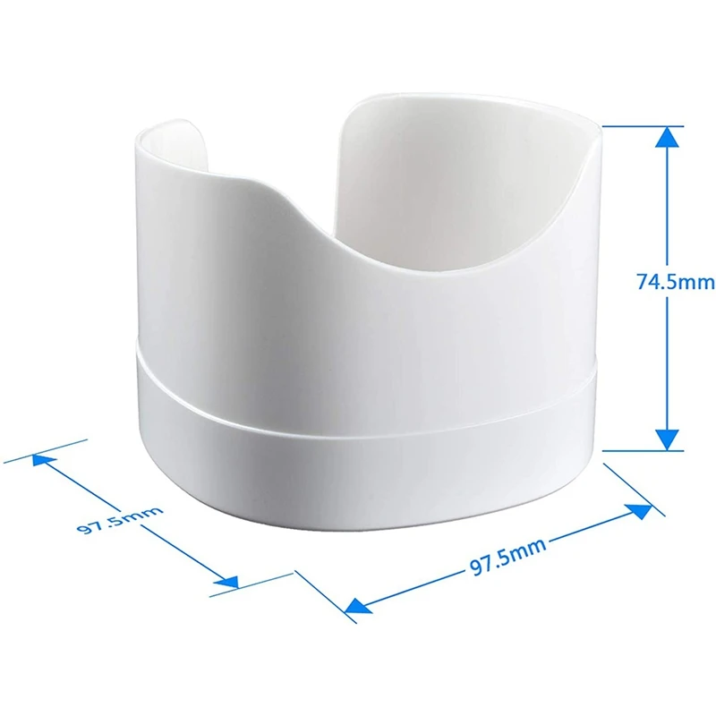 FULL-4 عبوات من حامل التثبيت على الحائط لنظام TP-Link Deco M4 / E4 / P9 / S4 المنزلي بالكامل، دعامة مع إدارة الحبل