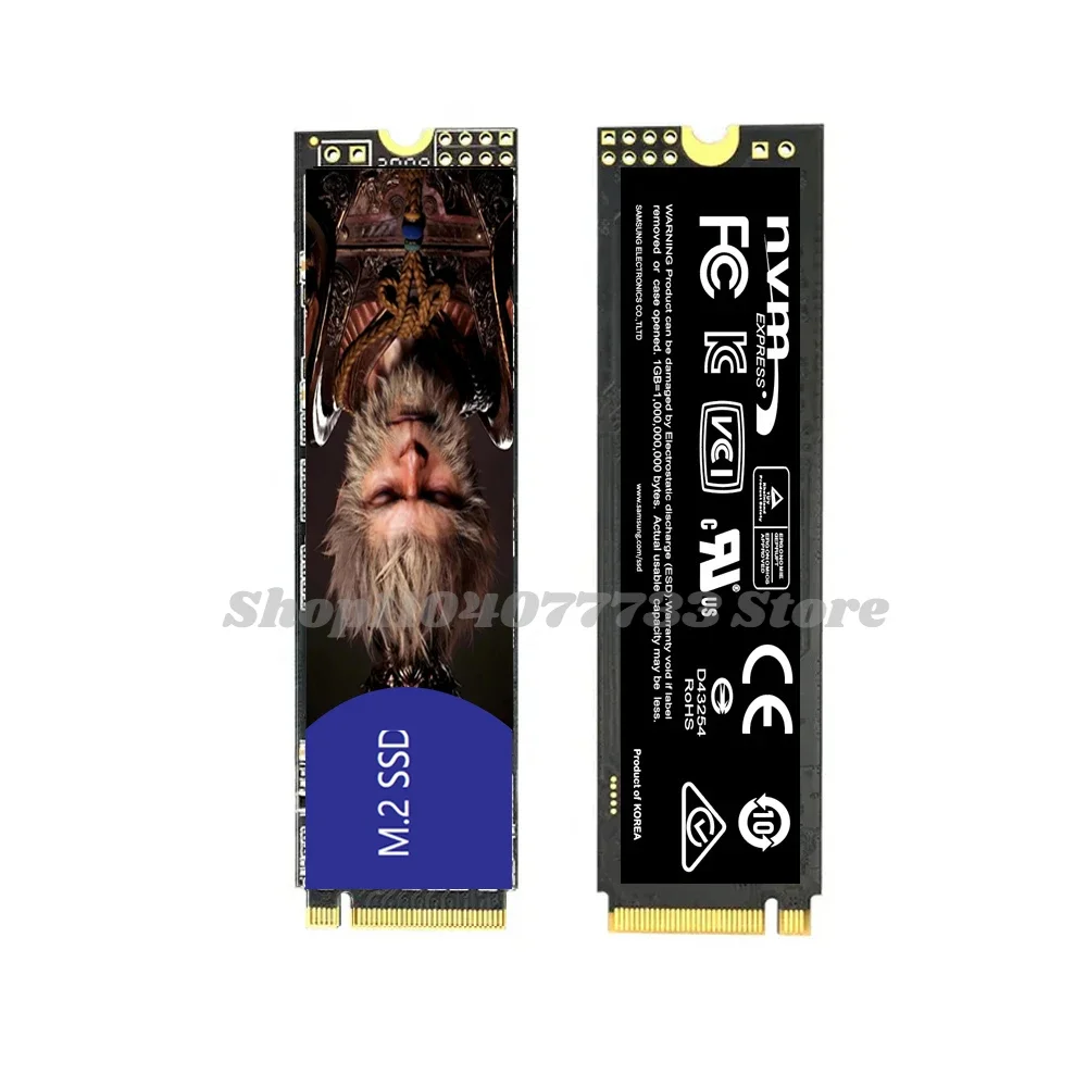 2024 NEW 8TB 4TB 2TB BLACK  1TB NVMe Built-in solid state drive PCIe 4.0 Gen4 technology SSD, up to 7300 MB/s M.2 2280