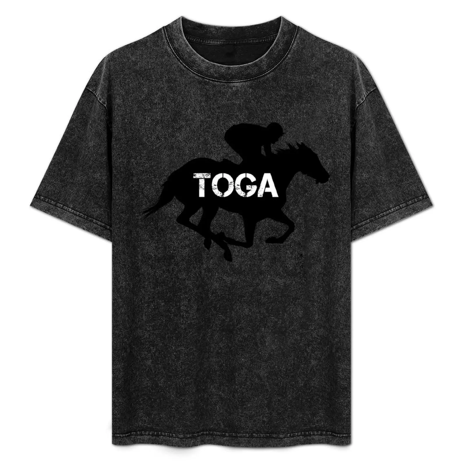 Toga Horse Jockey - Saratoga Springs New York T-Shirt Aesthetic clothing anime oversized t shirt vintage t shirt men