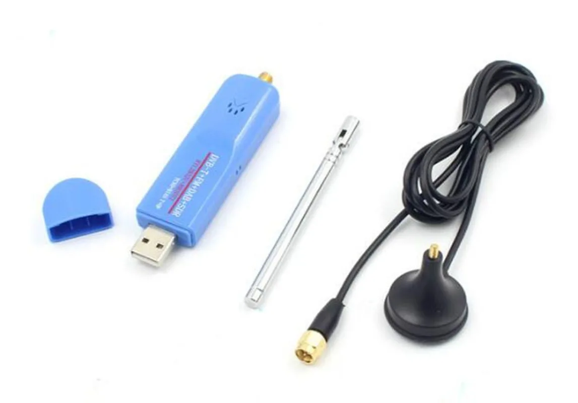 Комплект USB 2.0 DVB-T FM DAB SDR RTL2832U R820T2 RTL-SDR Dongle Stick Цифровой ТВ-сканер Тюнер Приемник ИК-пульт дистанционного управления с антенной