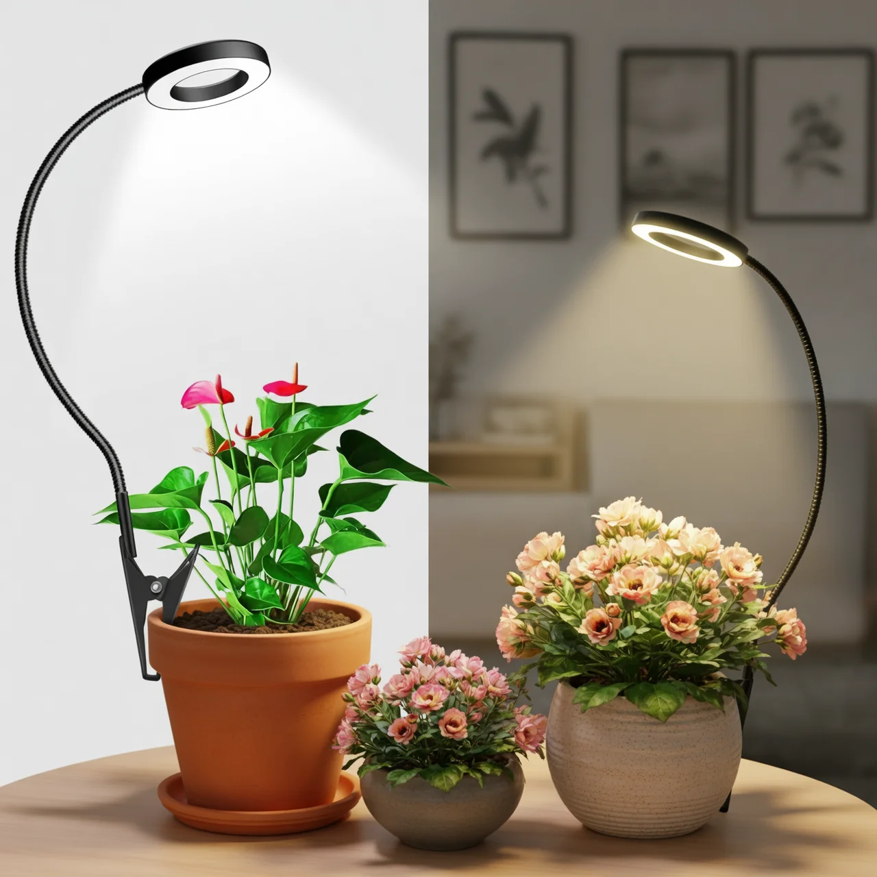 

LED Plant Growth Lamp USB Indoor Greenhouse Flower Seedling Plant Lighting Dimmable Led Grow Light Timing Control 3/9/12Hours