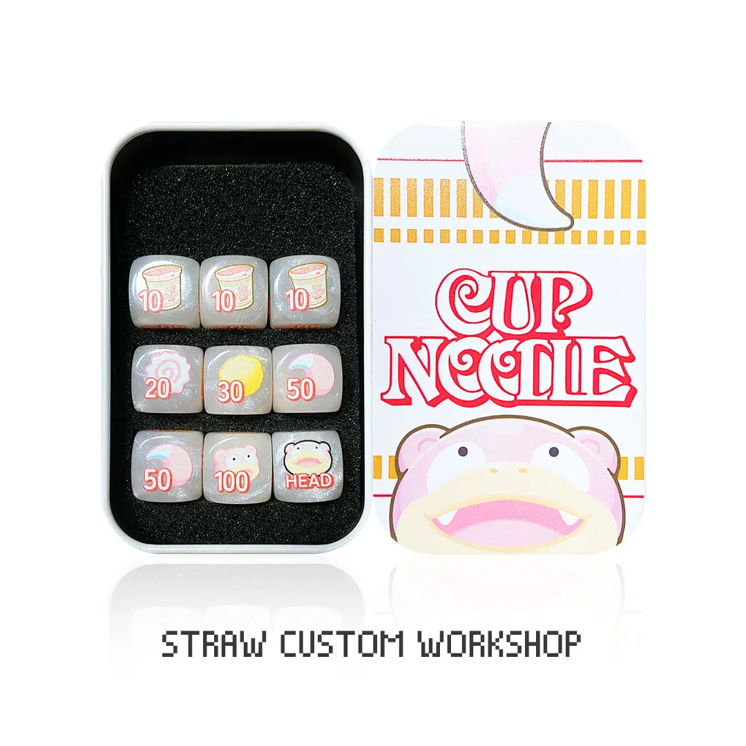 

Diy Self Made Cartoon Ptcg Slowpoke Cute Damage Counter Dice Ptcg Slowpoke Board Game Card Counter Anime Cards Gift Toys