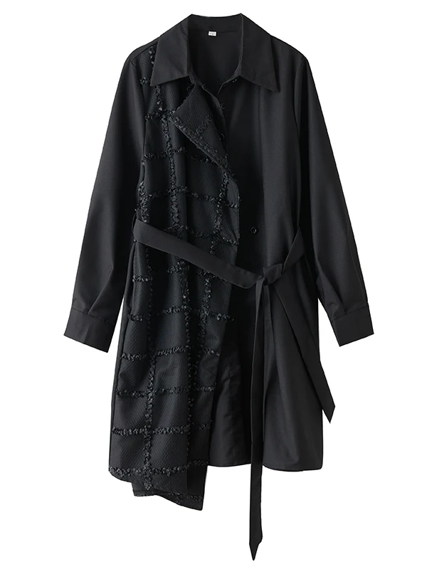 تنورة خريف 2025 فضفاضة بتصميم Faion k Crt من القماش المزيف مكونة من قطعتين ميدي Dr Ele Personali من القطن irt Sve على شكل حرف a