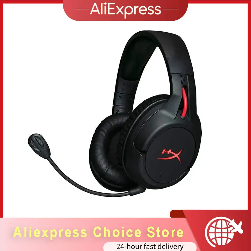 HyperX Cloud Flight Gaming Headset support a 3.5mm Wireless audio connection Multifunction Headphones For PC PS4 PS5 Xbox Mobile