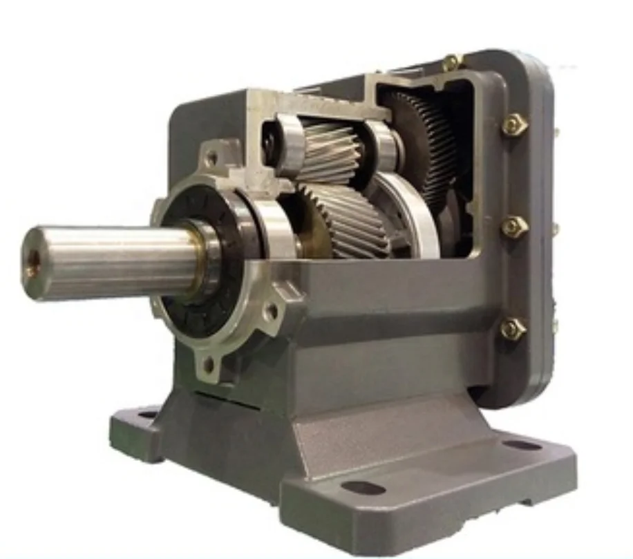 

SRC/TRC Series Helical Gear Units Helical Geared Box Power Transmission Mechanical Variable Tec Ally Aluminium Gearbox Blue Oem