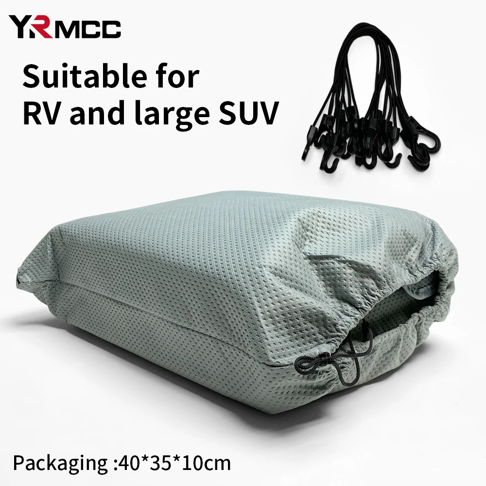 Windscreen Engine Hood Full Cover Caravan RV Car Protector Tailgate Sunshade Waterproof RV Cover Anti-Tear Motorhome Protector