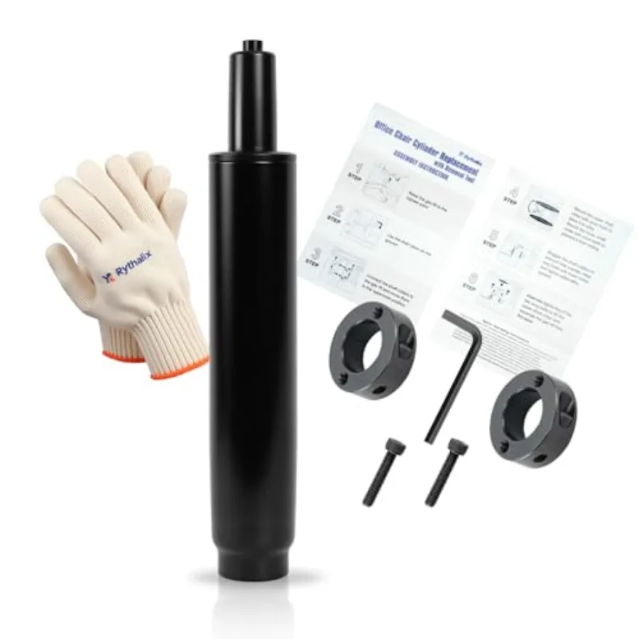 

11 Inches-16.5 Inches Office Chair Gas Cylinder Replacement Kit - 5.5" Stroke Heavy Duty Hydraulic Pneumatic Piston, Universal
