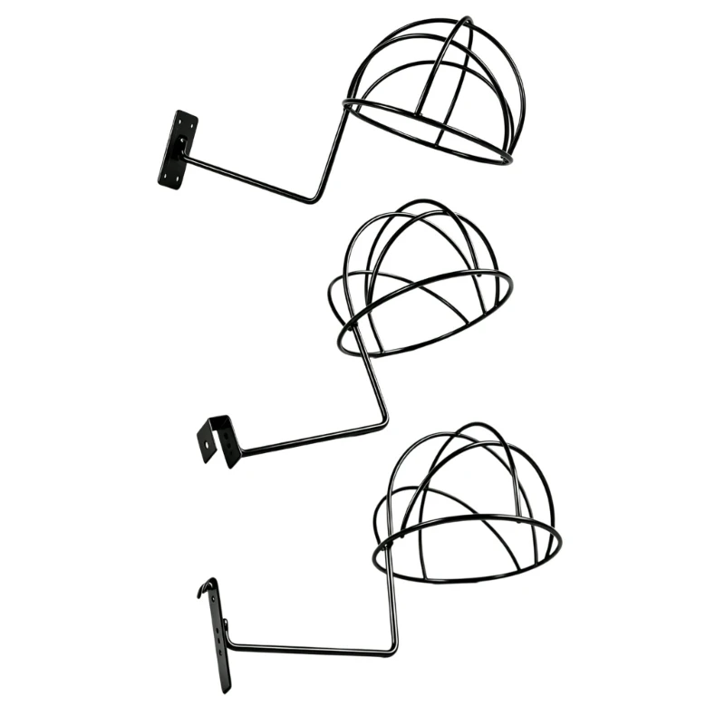 49ME Hemispherical Wire Hat Holder for Baseball Hats, Berets, and Bucket Hats