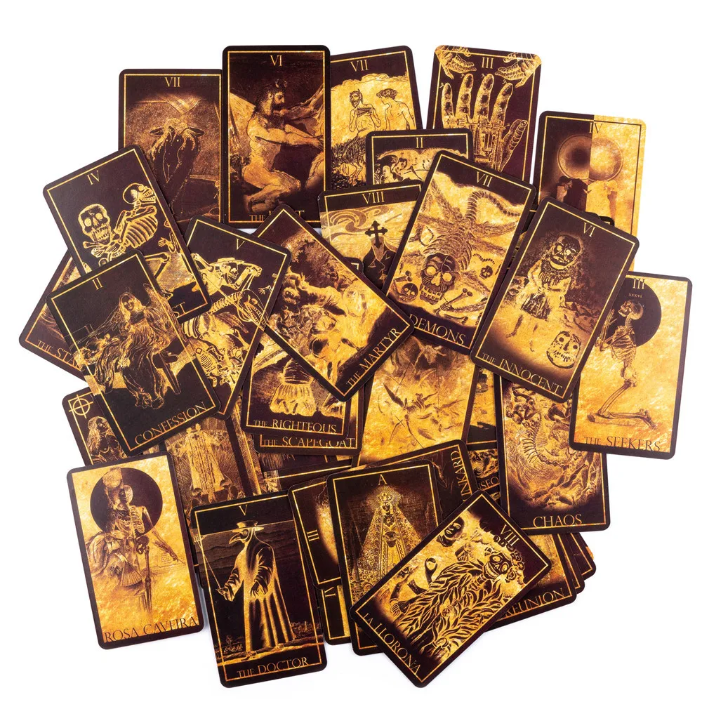 Gorący tarot z Qedavian karty do tarota Tarot Deck karta Oracle angielskie karty do tarota s gra w karty Tarot deska pokładowa gra dla dorosłych